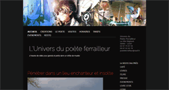 Desktop Screenshot of poeteferrailleur.com
